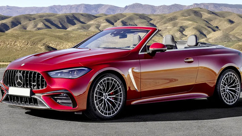 Luxury Mercedes CLE 300 4MATIC Cabriolet Car Rental in Ludhiana