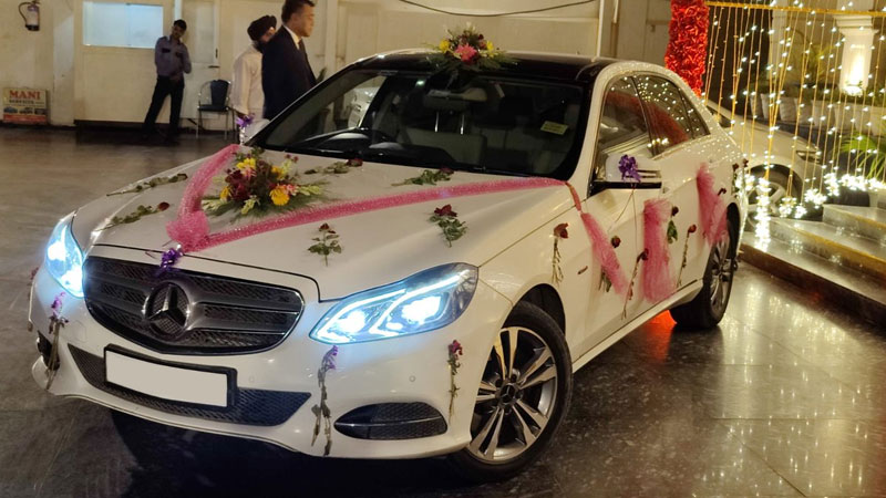 Wedding Glam with Mercedes E-Class