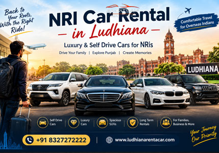 NRI Car Rental in Ludhiana – Luxury & Self Drive Cars for NRIs